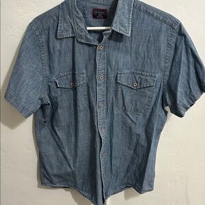 UNTUCKit Casual Blue Button Down Shirt